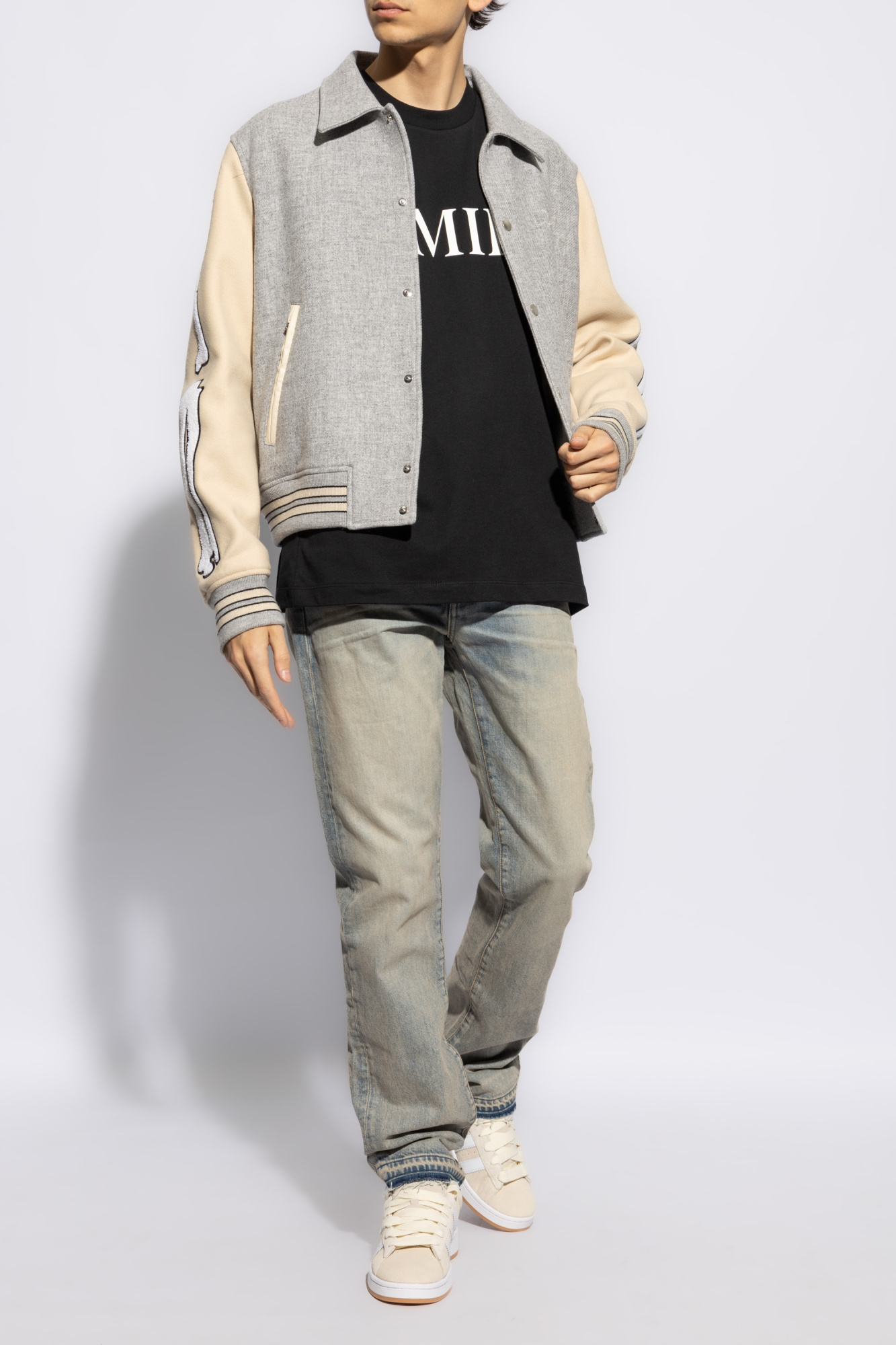 AMIRI Angel Print Cotton ジャージーＴシャツ Black White Amiri Angel Tee - Black – Feature